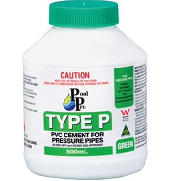 PVC压力管水泥- P型-绿色图像