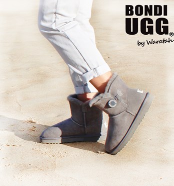 BONDI UGG -迷你纽扣羊皮靴形象