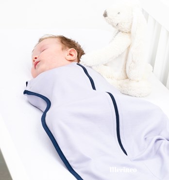 “手臂在内或在外”婴儿睡袋图像