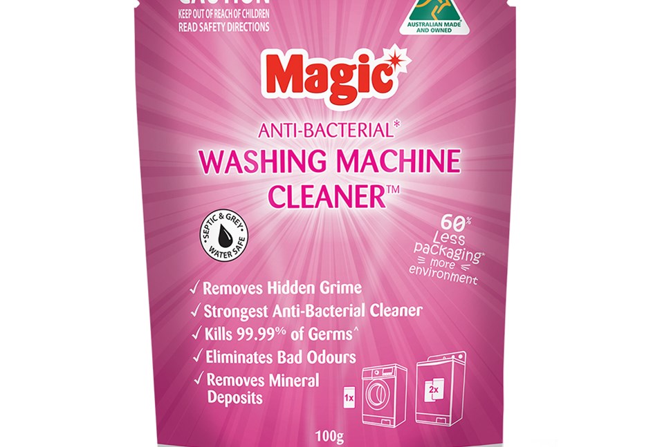 魔术抗细菌洗衣机清洁剂™100克
